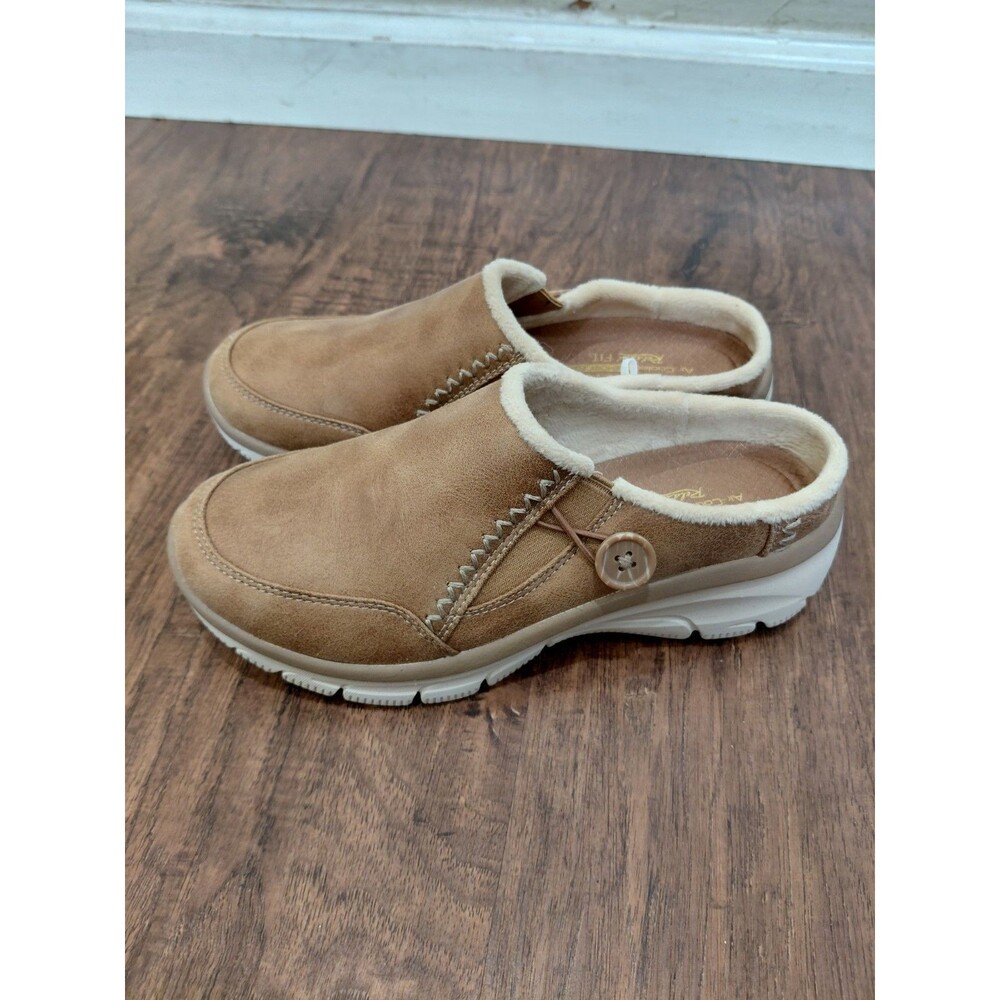 Skechers Shoes Womens Sz 6 Sundaze Clog Brown Casual Low Top Closed Toe